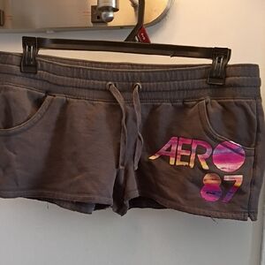 Aeropostale Women's Gray Athletic Shorts